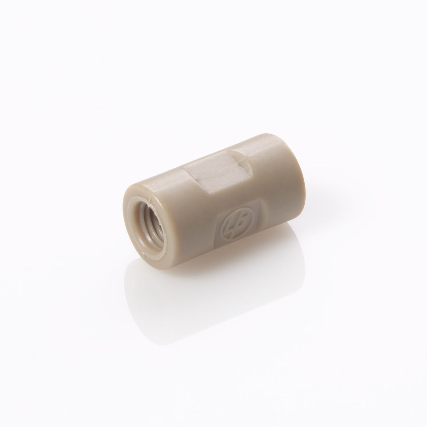 Connector Union PEEK™ 0.020 (0.50mm) Thru-Hole with 1/4-28 Ports (Union Body Only)
