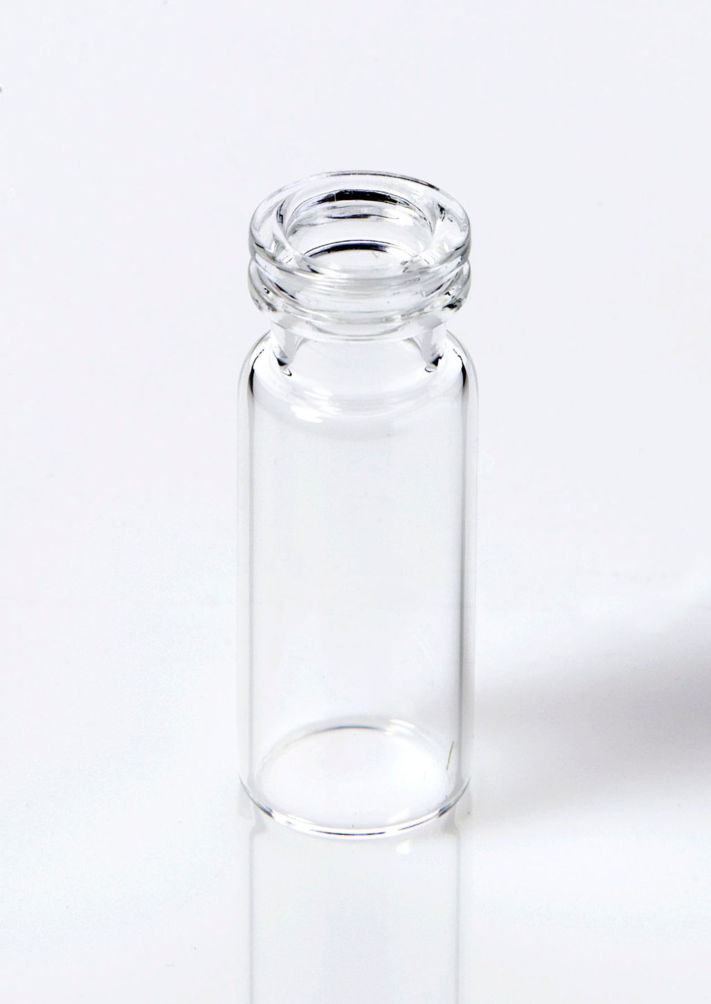 Vial 2mL Clear Glass (12x32mm) Wide Mouth 11mm Crimp/Snap Ring, 100/pk