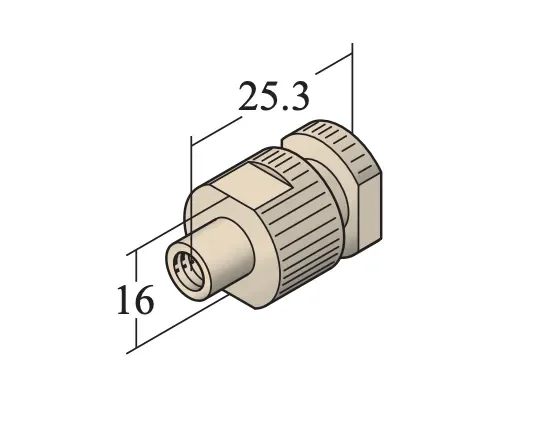 FLOM PEEK in-line Filter, 5 um porous
