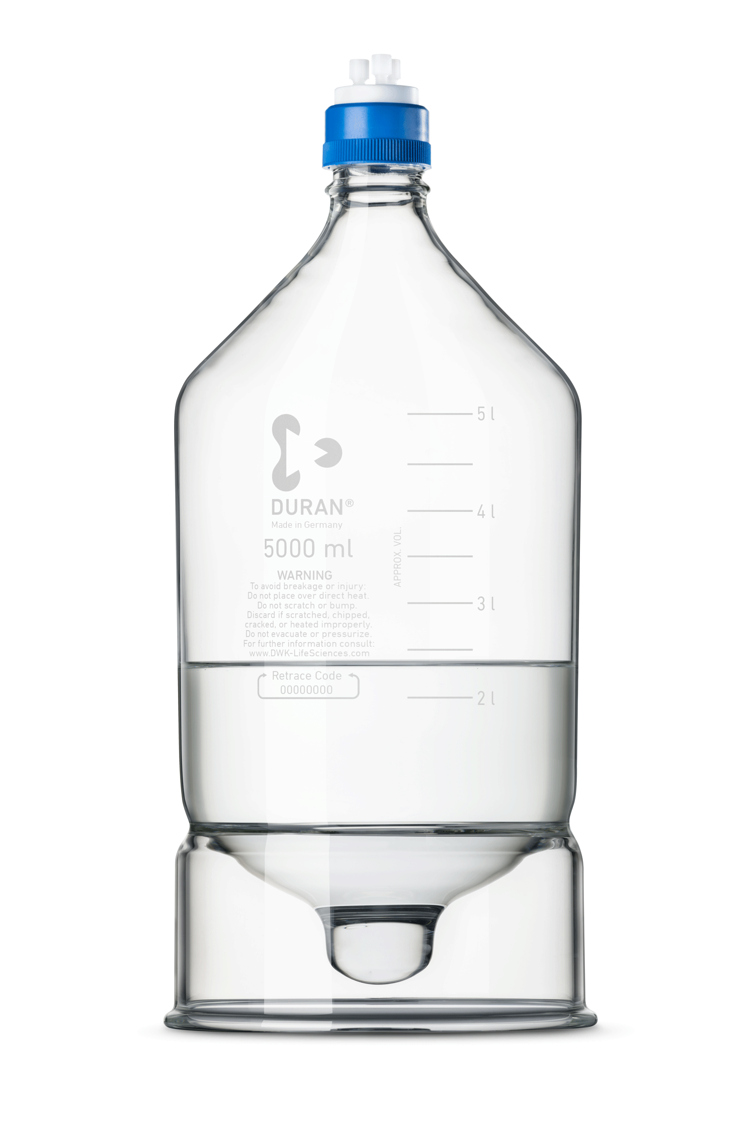 DURAN HPLC Reservoir-Flasche mit GL 45 Gewinde