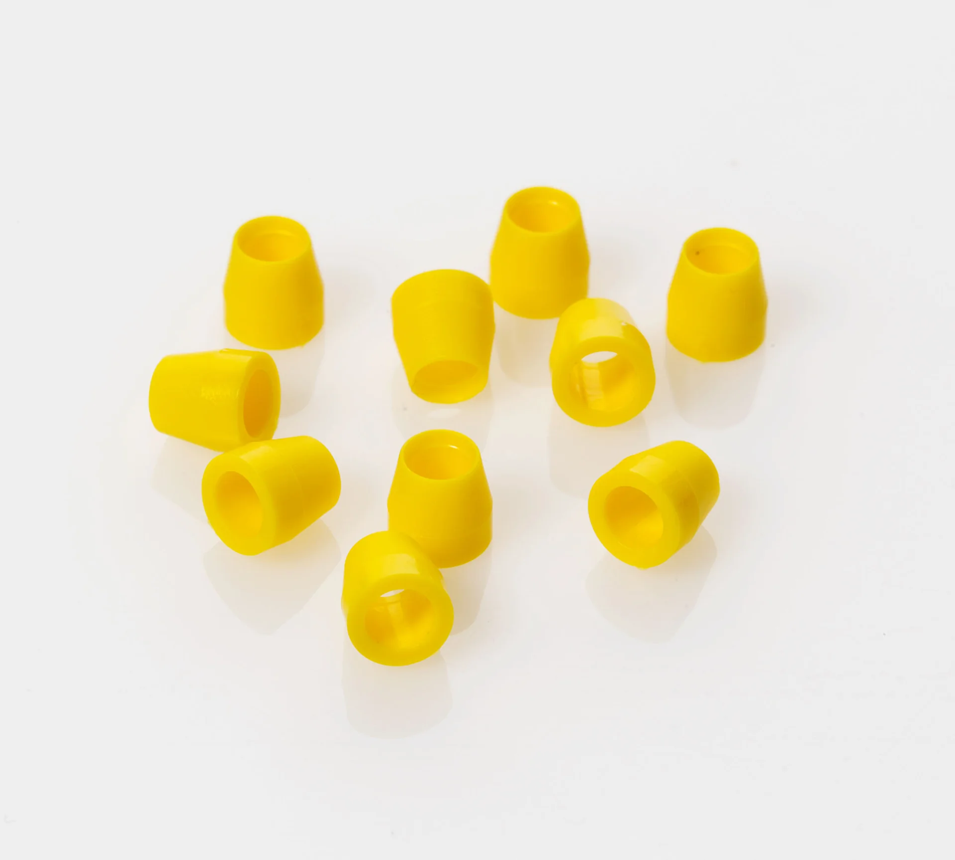 Ferrule Yellow ETFE for 1/8 OD Tubing, 10/pk