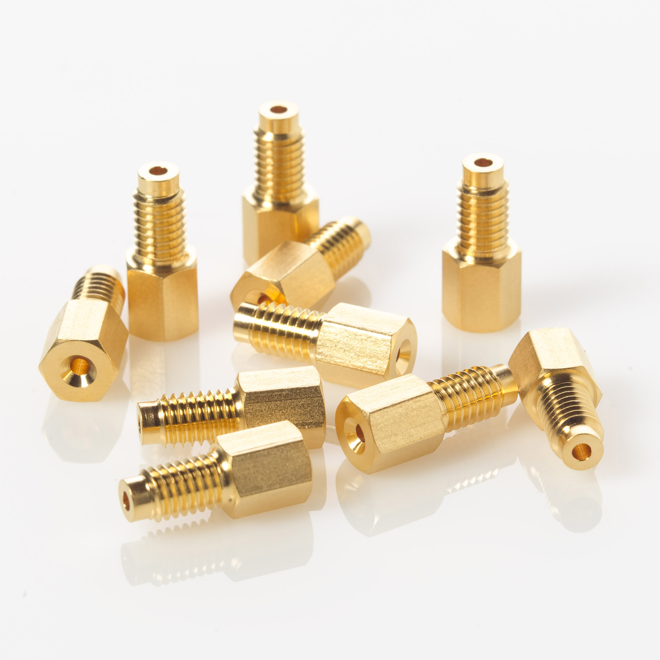 Screw, Comp., 10-32, 304SS, (Gold-Plated), 10/pk