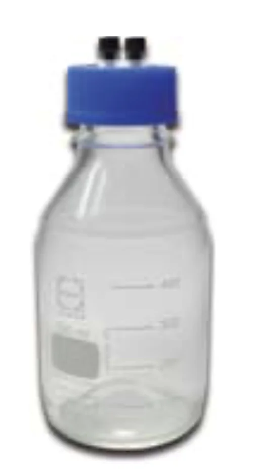 FLOM Solvent Bottle, 500 ml Volumen mit FL-9851 Bottle cap