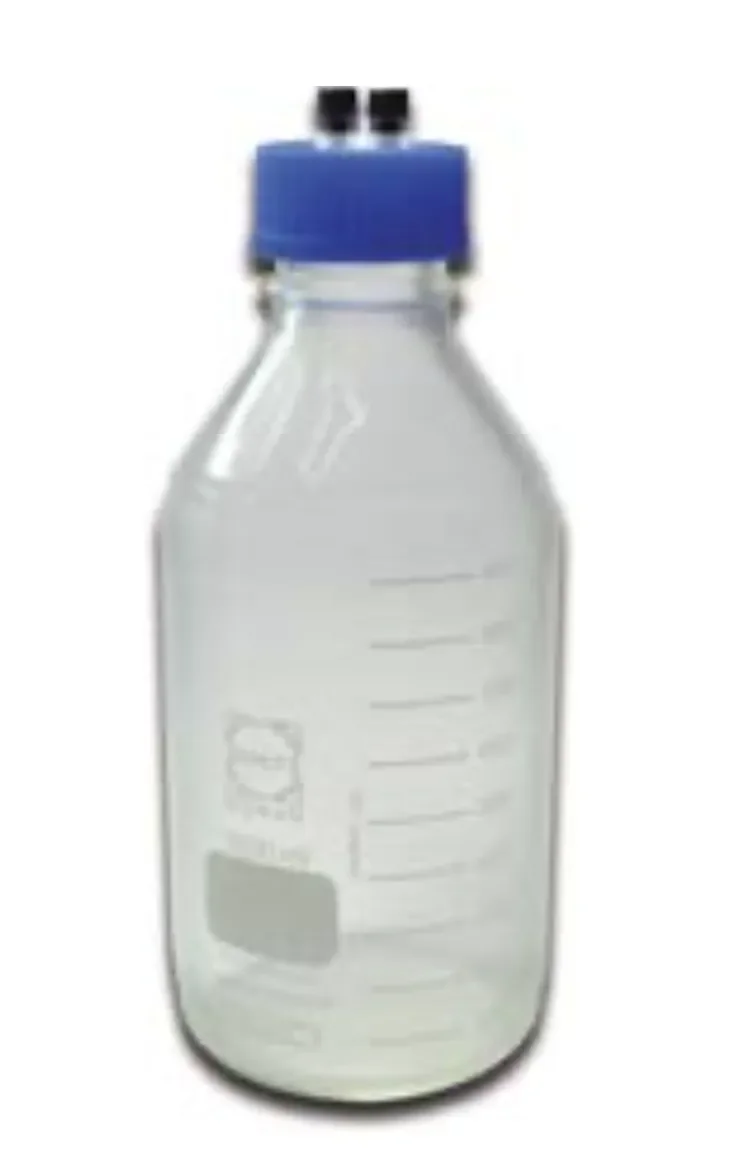 FLOM Solvent Bottle, 1000 ml Volumen mit FL-9851 Bottle cap